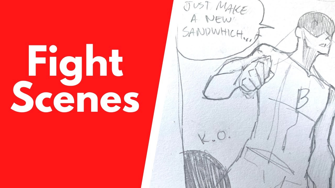 How To Draw A Fight Scene Youtube