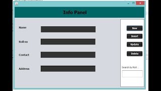Java Full GUI Project with database Part-2 Urdu/Hindi