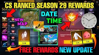 Cs-Ranked New Season 29 Rewards | New Cs Ranked Season Kab aayega? Free Fire New Rank Season Rewards