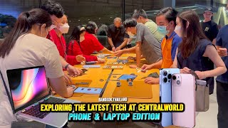 Exploring the Latest Tech at CentralWorld: Phone & Laptop Edition | Bnagkok Thailand | Travel Bird!