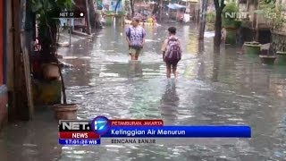 NET17-Banjir di Petamburan Mulai Surut, Ketinggian Air 30 cm