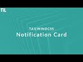 TailwindCSS | Notification Card