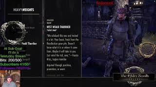 Poteen OBowen playing ESO, new player still learning Templar!