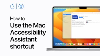 How to use the Mac Accessibility Assistant shortcut | Apple Support