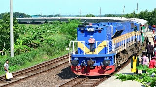 Most Attractive Curve BD and Speed Star Of Dhaka to Rajshahi Bound Intercity Dhumketu Express