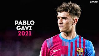 Pablo Gavi 2021/22 - The Future of Barcelona | Skills & Tackles | HD