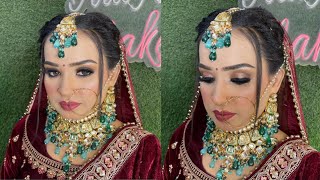 Real advance bridal makeup for dry skin bridal makeup tutorial step by step