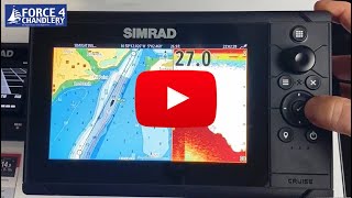 Simrad Cruise Chartplotter/Fishfinders - Simple to use, affordable. Ideal for power boats or yachts