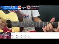 တစ်မိုးအောက် ပူစူး guitar chord ဂီတာတီးနည်း