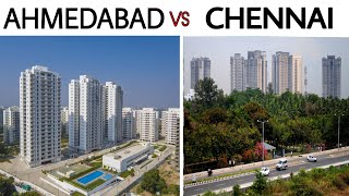 AHMEDABAD vs CHENNAI Full View Comparison (2018) |Plenty Facts | Ahmedabad City |Chennai City |