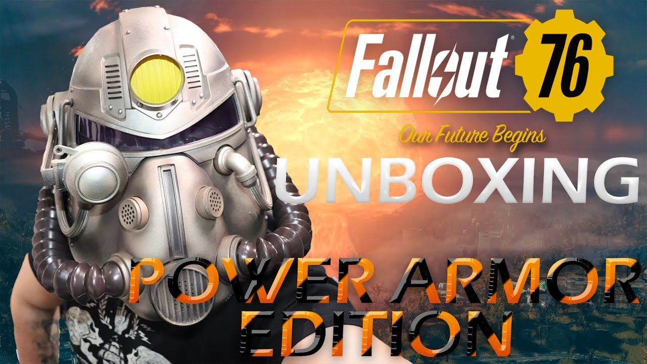 FALLOUT 76 POWER ARMOR EDITION | Unboxing | - YouTube