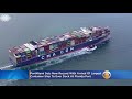 portmiami sets new record with arrival of largest container ship to ever dock at florida port