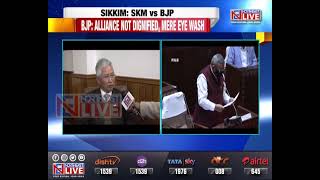 Infighting within SKM, BJP Alliance in Sikkim