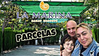 Parcelas del camping Resort La Marina 🏕️ grupo Samay Alicante-Elche #camping#parcelas#alicante