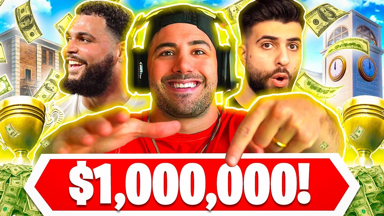 PLAYING FORTNITE FOR 1 MILLION DOLLARS!