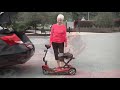 ev rider transport af folding electric scooter s19af review 2024