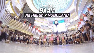 180708 나하은 x 모모랜드 Na Haeun X MOMOLAND : 배엠 BAAM (앵콜) : Wide fancam : 분당 AK플라자