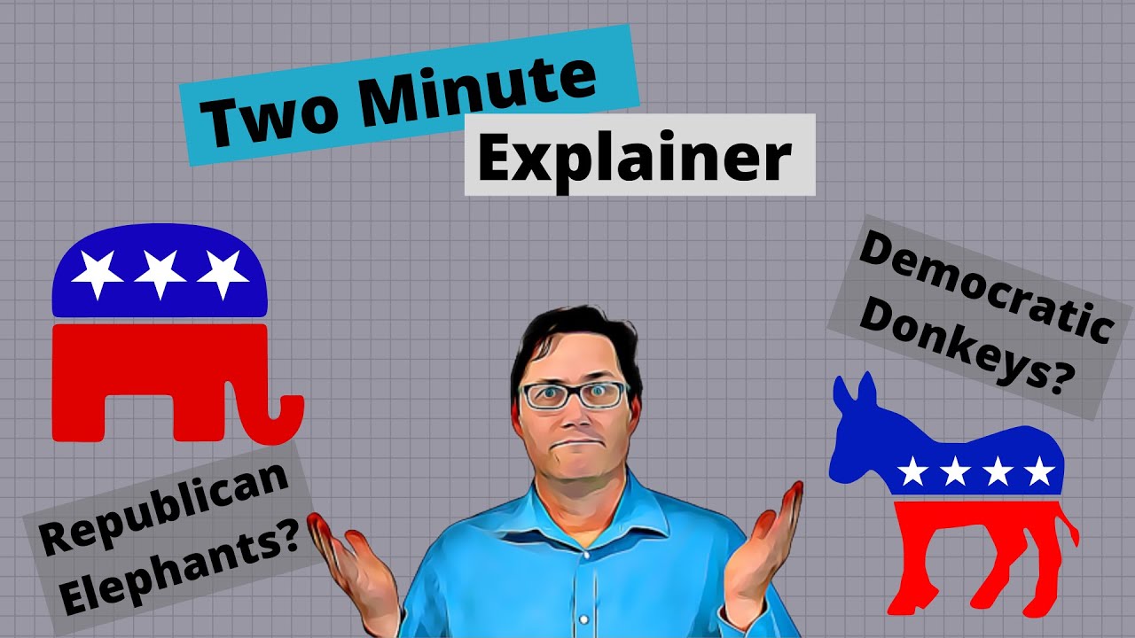 Two Minute Explainer: Why Are Republicans Elephants And Democrats ...