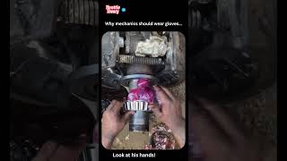 Never Touch Synthetic Axle Grease With Bare Hands!