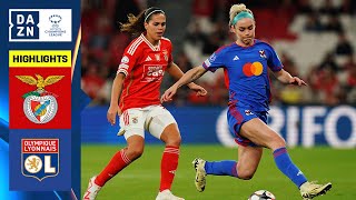 HIGHLIGHTS | Benfica vs. Lyon (UEFA Women's Champions League 2023-24 Quarter-final First Leg)