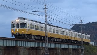 【4K】琴電琴平線　普通列車1100形電車+1200形電車　1101F+1209F