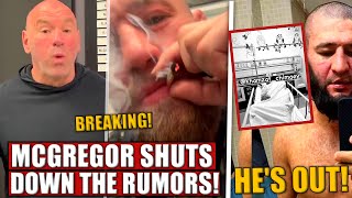 NOT EXPECTED! Dana White made URGENT ANNOUNCEMENT for main event, McGregor gives