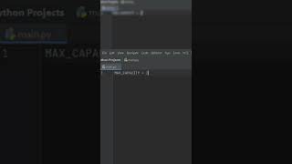 Constants in Python #shorts