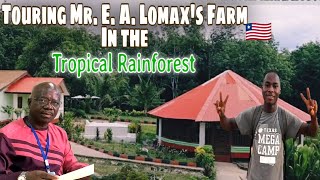 Touring Mr. Emmanuel A. Lomax Village in Rural Liberia #investment #village #fypシ #africa #travel