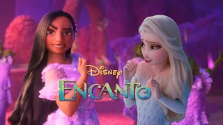 Elsa and Isabela Madrigal | Tus Alas Encontrar - "Encanto"  Español Latino [Fanmade Scene 2022]