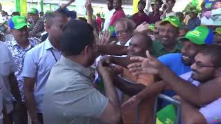 Great Welcomed by Mannar People | 'Rishad Bathiudeen' New song