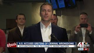 MO AG claims Greitens illegally used charity's donor list