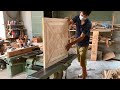 DIY Woodworking Projects // How To Make A Beautiful Table From Recycled Wood With Unique Legs