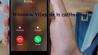 I got Thalapathi Vijay’s phone number. So I’m going to call him Amazing!!!