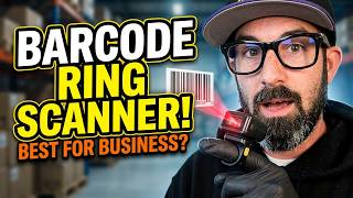 The Fastest Barcode Scanner I've Tested! Eyoyo 1D Wireless Ring Barcode Scanner Review