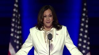'I will not be the last' woman in this office, Kamala Harris says