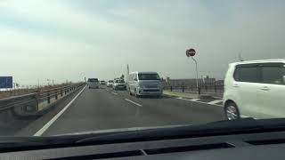 国道23号中勢バイパス →  #国道23号 （伊勢方面1080p 車載動画ドライブ）：三重県道651号交点～国道42号交点～松坂駅松坂港線[ #津市 #松阪市]