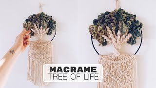 DIY: Tutorial Macrame Tree of Life