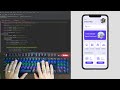 ASMR Programming - Android Studio Dashboard Ui Design - No Talking