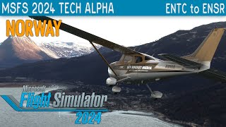 Flight Simulator 2024 Tech Alpha - ENTC to ENSR