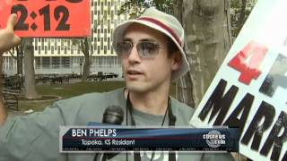 Same-sex marriage opponents protest ruling in N.Y.