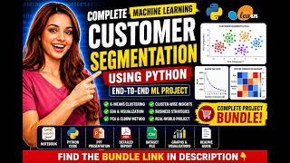 Customer Segmentation Using Machine Learning | Complete Python Project #machinelearning