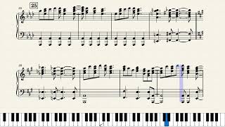 Piano Solo: Split Second (1986 Theme)