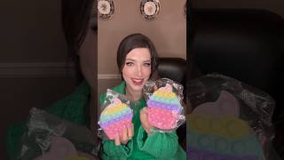 Unboxing the Cutest ASMR Cupcake Purse for Kids! | Satisfying Silicone Pops! 🧁👛