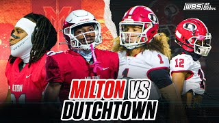 A 5A Round 2 Showdown‼️🎬 | Milton vs Dutchtown Full Game Highlights