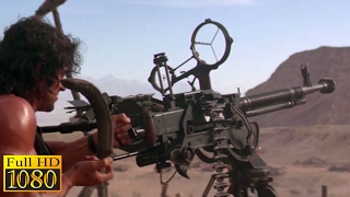 Rambo 3 (1988) - Rambo Destroy The Chopper Scene (1080p) FULL HD