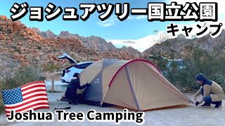 【キャンプ】ジョシュアツリーで2泊3日のキャンプをしてきたよ！| Joshua Tree camping | Indian Cove Campground