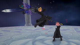 【KH3 Mod】ロクサス(with style/めぐりあう二人)vsマールーシャ / Roxas(TBO) vs Marluxia No Damage