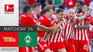 1. FC Union Berlin - Werder Bremen 1-0 | Highlights | Matchday 34 – Bundesliga 2022/23