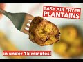 Air Fryer Plantains (Maduros)