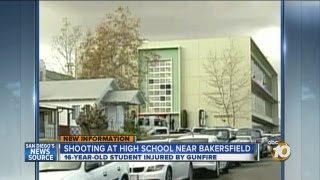 2 shot at high school in Taft